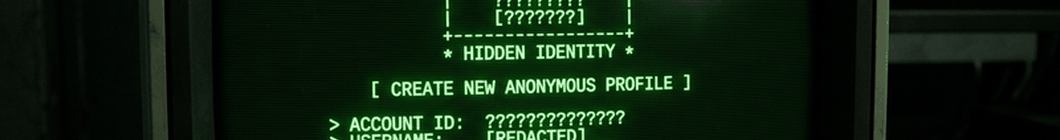 Anonymous account creation system no identity required