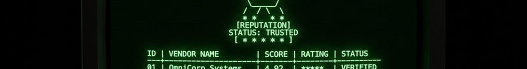 Vendor reputation rating trust score system