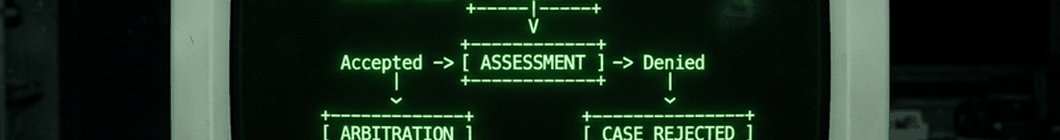 Dispute resolution arbitration flowchart system